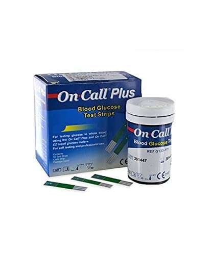 On Call Plus 50 Glucometer Strips