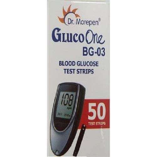 Dr. Morepen Blood Glucose Test Strips