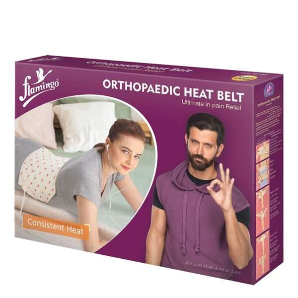 Relief Heating Belt for Lower Back, Knee, Shoulder, Cramps, and Neck