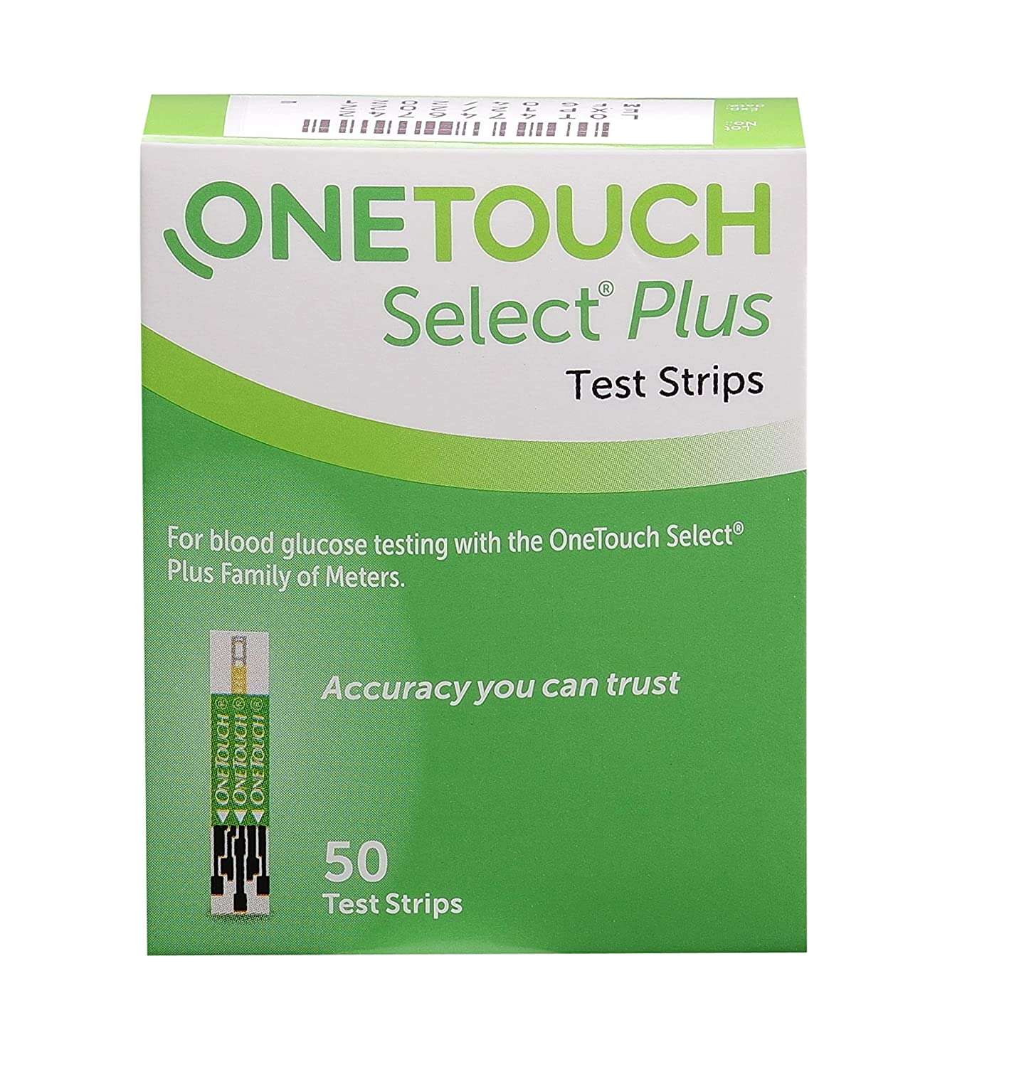 OneTouch select simple blood glucose monitoring strips