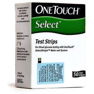 OneTouch Select Test Strips Box